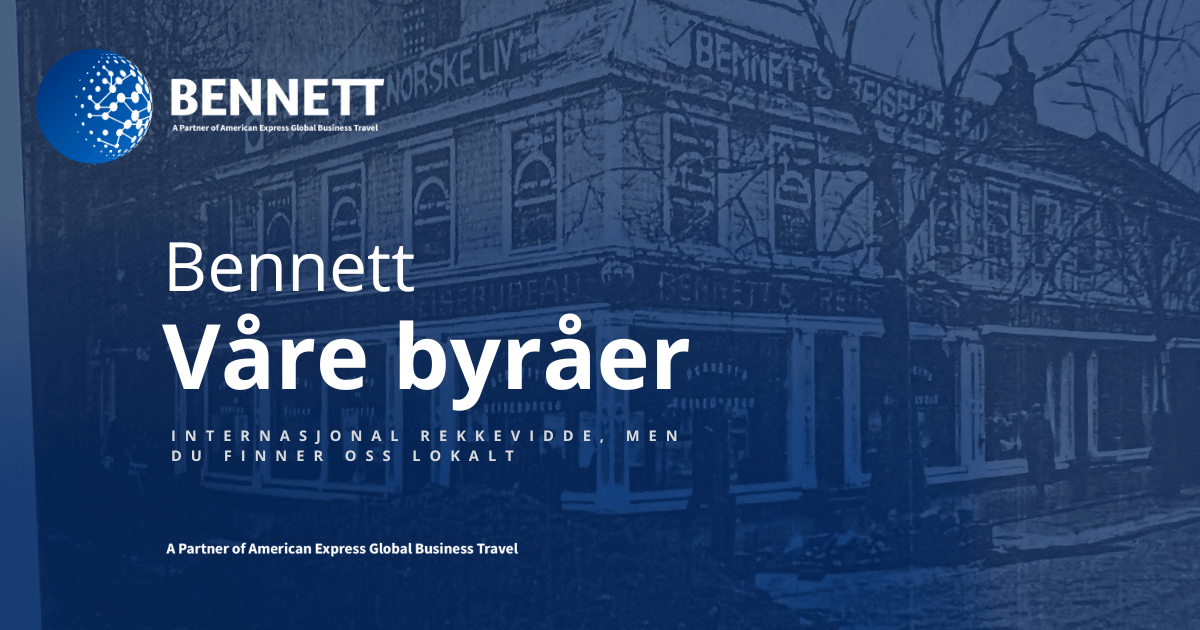 Våre byråer finner du lokalt | Bennett